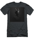 Woman with Dotted Horns and Dress Maverick Junk T-Shirt