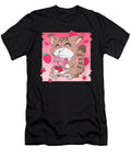 Womens 90s Vaporwave Kawaii Anime Glitch Cat Pink Strawberry Milk V Neck Retro Ezone Prints T-Shirt