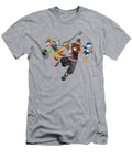 Womens Disney Kingdom Hearts Sora Donald Goofy Action Pose Ahryal Angel T-Shirt
