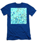 Wonderland Light Blue Abstract Mosaic Art Sharon Cummings T-Shirt