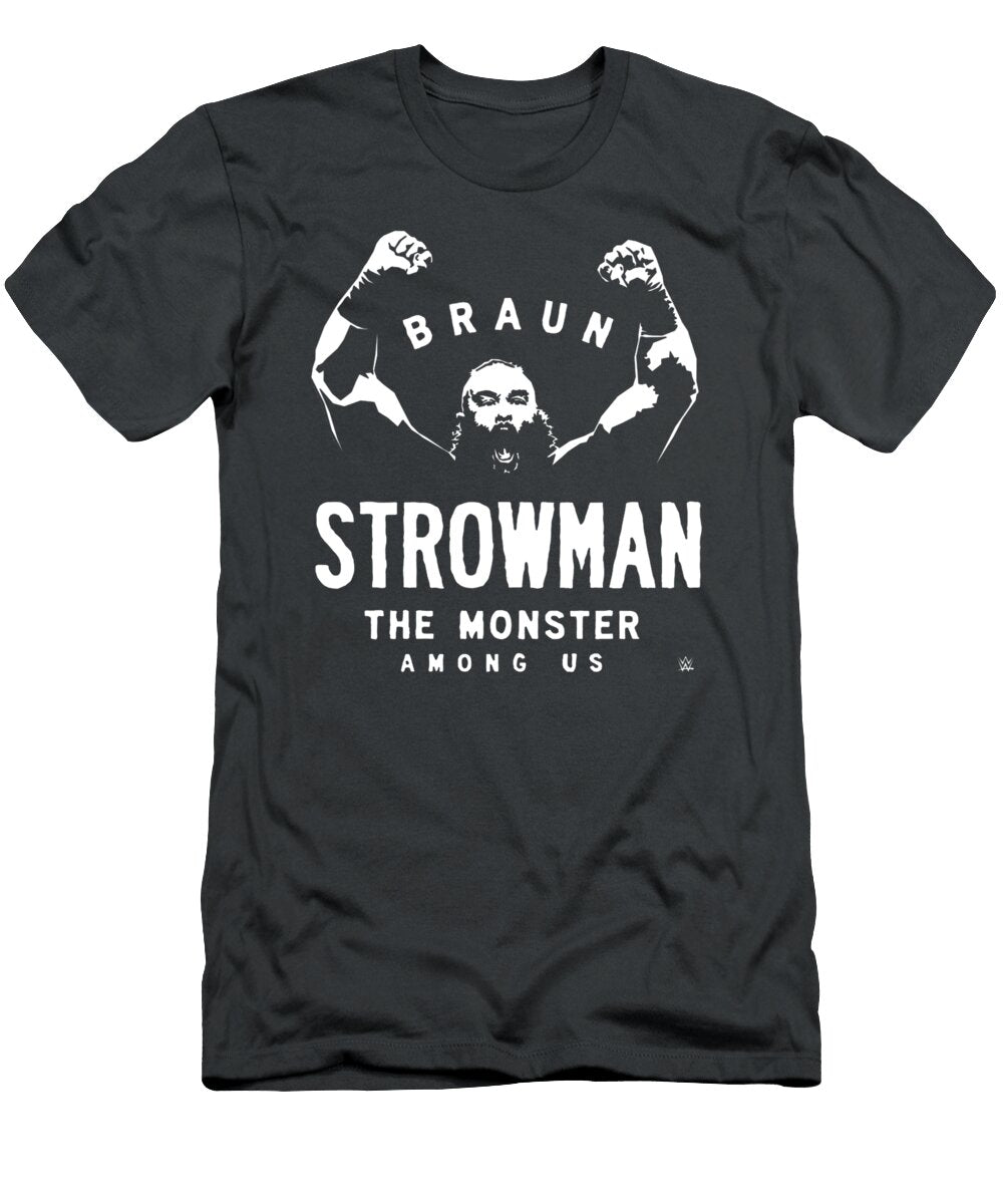 WWE Braun Strowman the Monster Among Men Alfreb Ellis T-Shirt