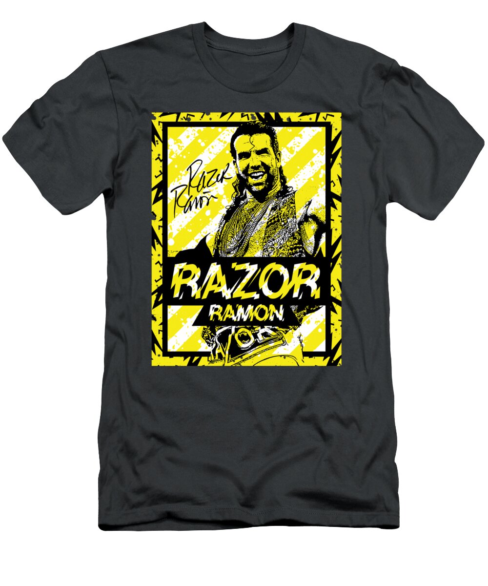 WWE Razorramonzz Signaturequot Graphic T Summer Oscar Phillips T-Shirt