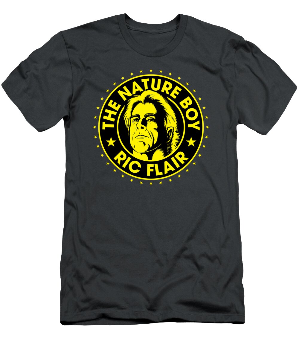 WWE Ric Flair Circle Graphic Sansad Braa T-Shirt