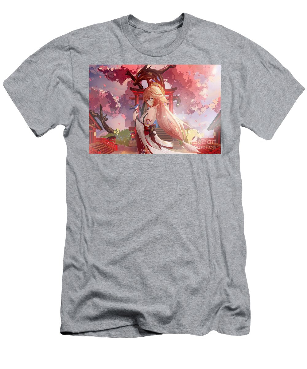 Yae Miko Guuji Yae Genshin Impact Francesca Kieran T-Shirt