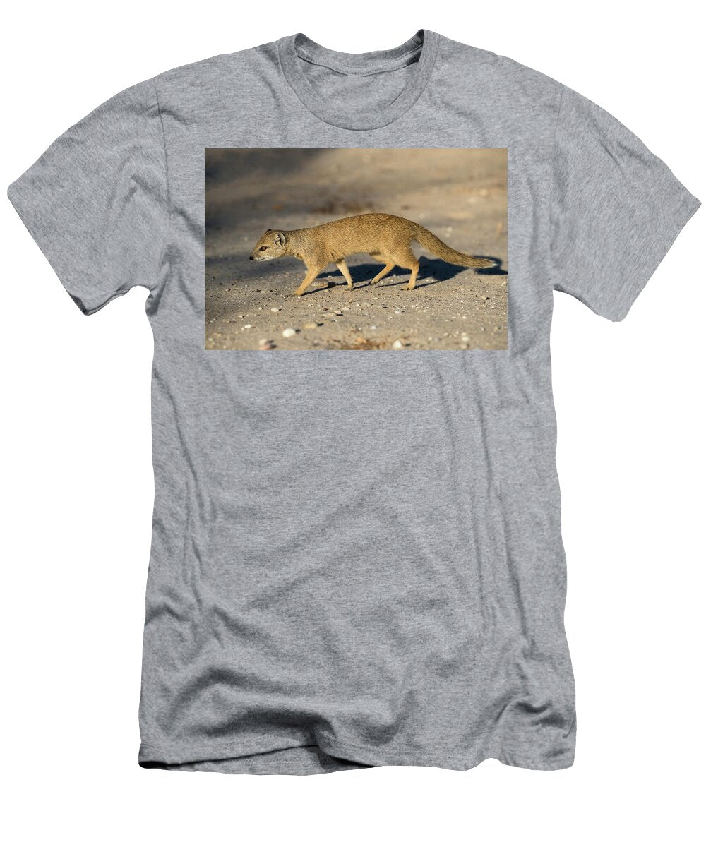 Yellow Mongoose Kgalagadi Transfrontier National Park Ann Steve Toon Natureplcom T-Shirt