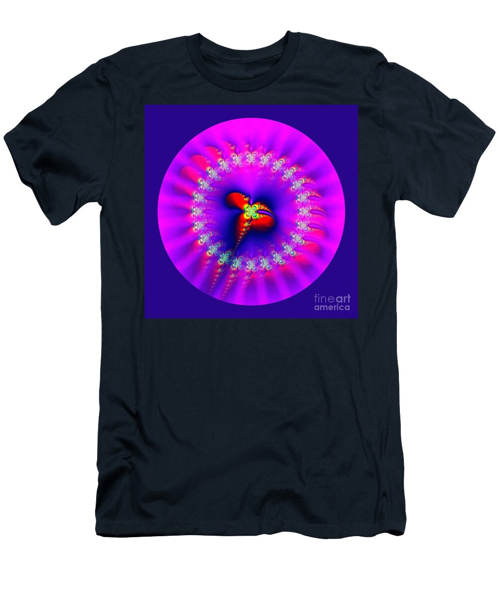 You Make My Heart Flutter Mandala Renee Trenholm T-Shirt
