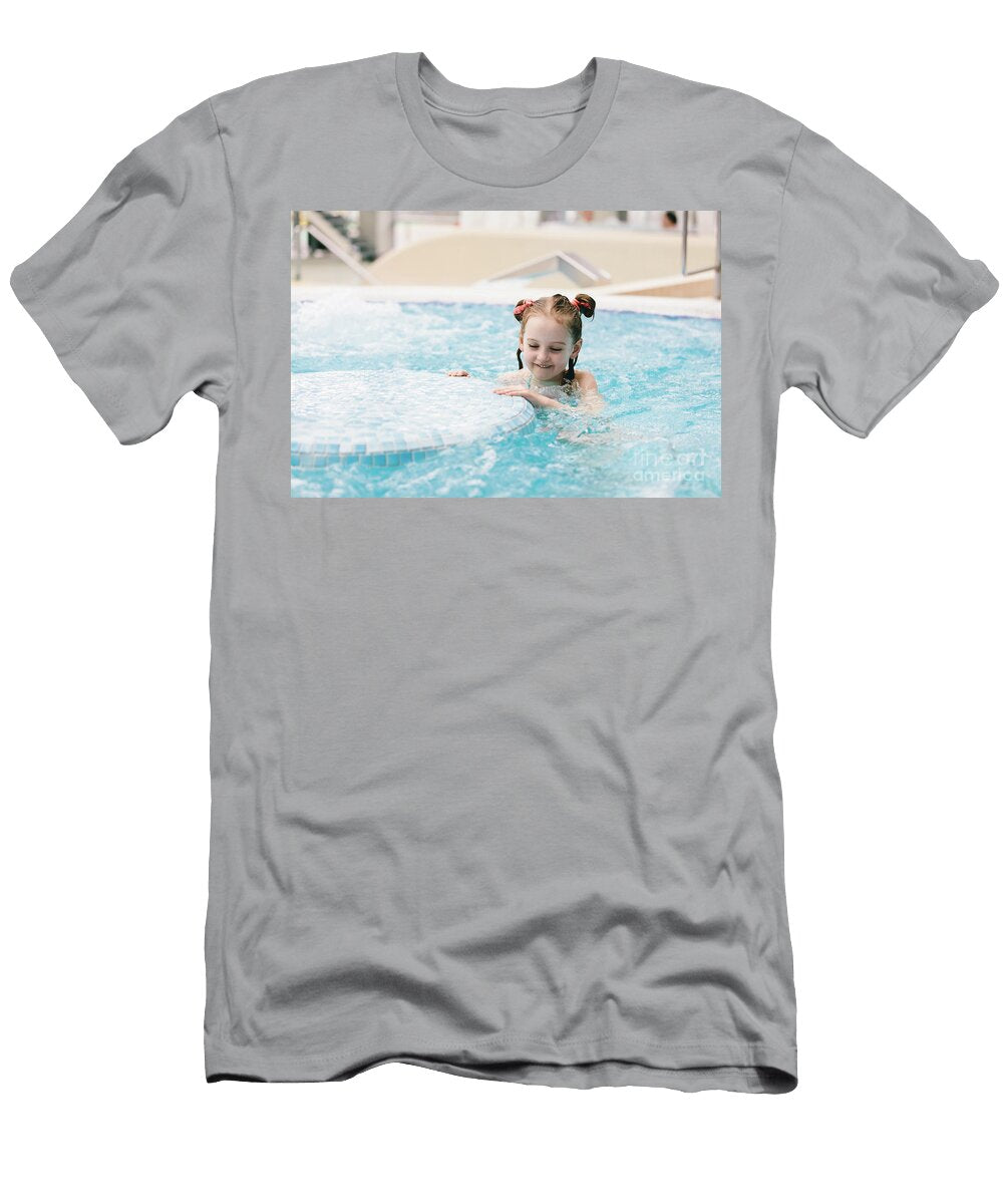 Young Girl Swimming in a Hot Tub Michal Bednarek T-Shirt