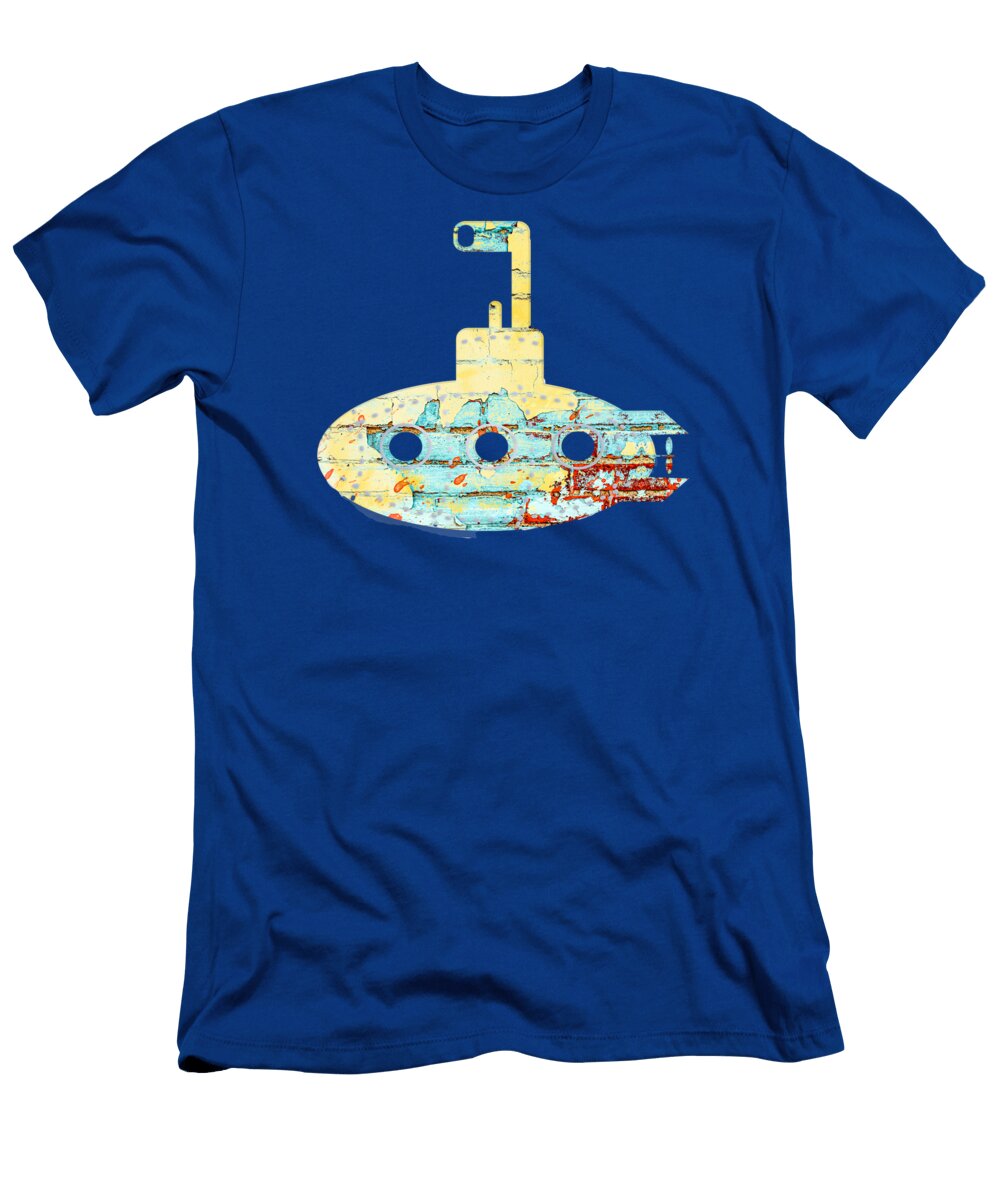 Zany Yellow Submarine At Sunset Marianne Campolongo T-Shirt