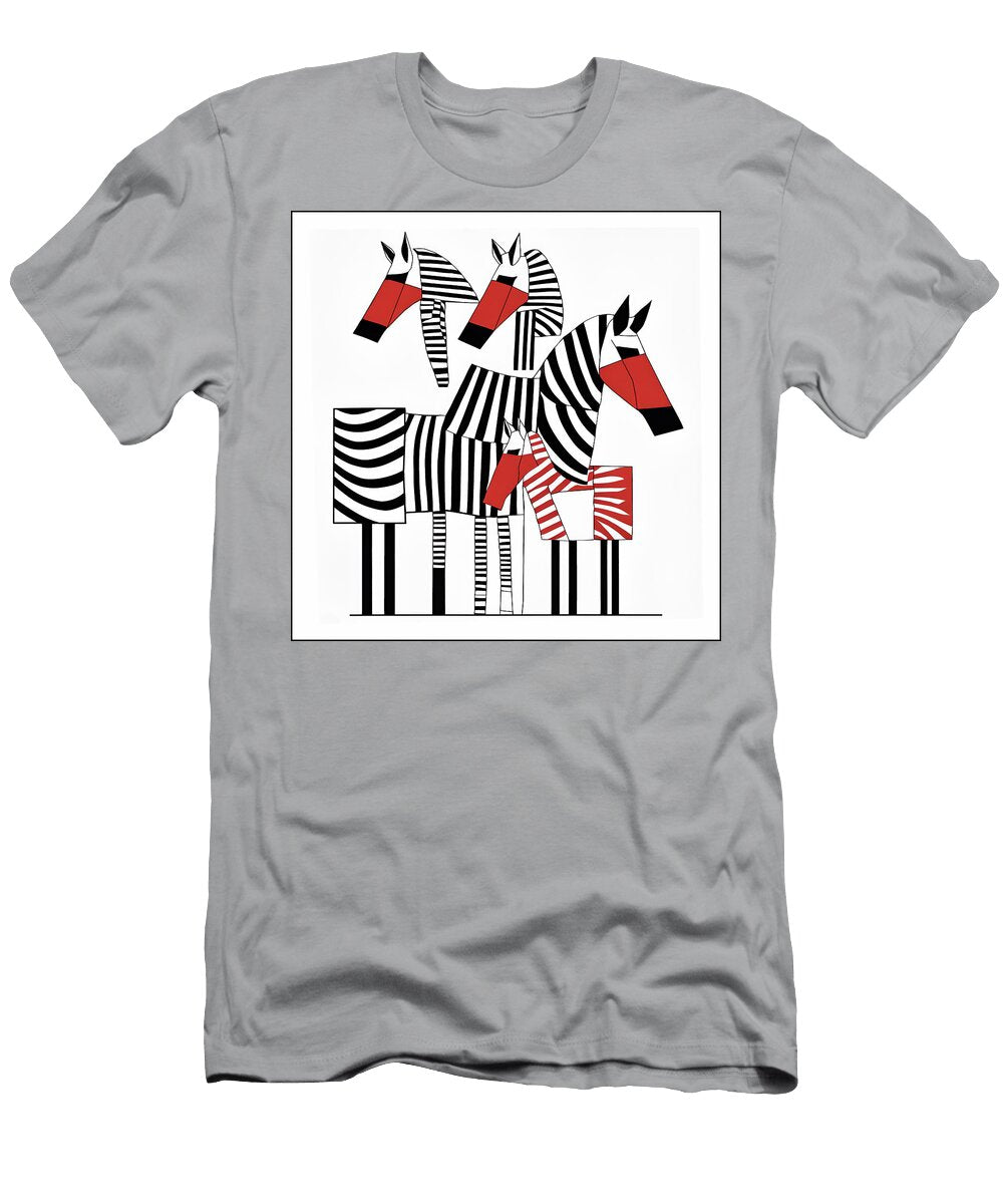 Zebra Zoo 03 Glen Allison T-Shirt
