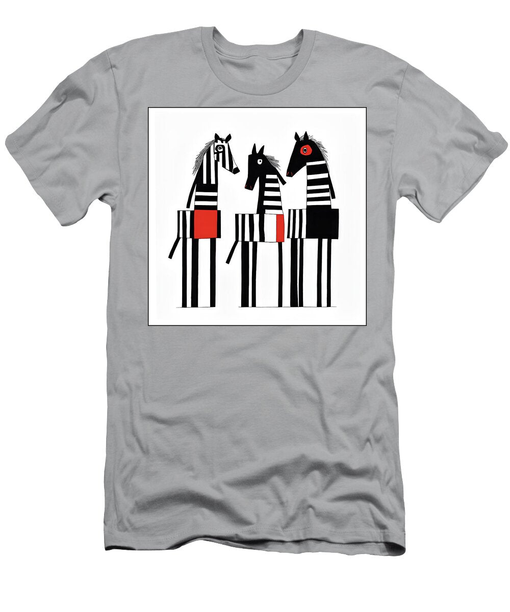 Zebra Zoo 08 Glen Allison T-Shirt